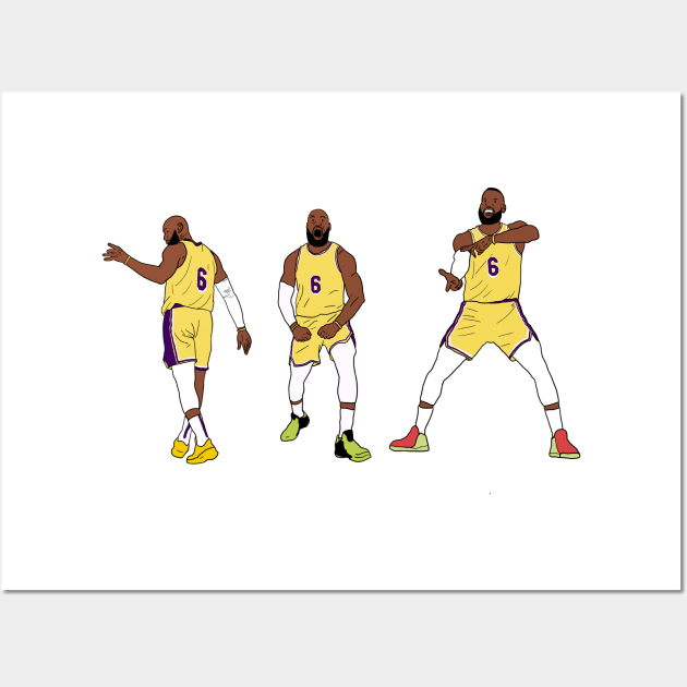 leborn james Wall Art by atiatiaman